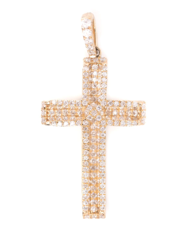 Yellow Gold Diamond Pendant 2